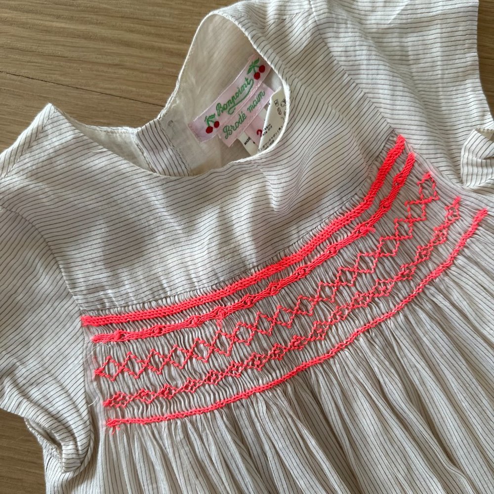 Bonpoint dress (Size 2T) & another dress (Size 12 Months) - Picture 3 of 5